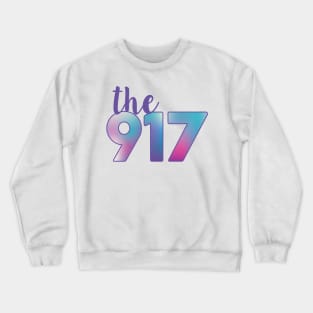 The 917 Area code Crewneck Sweatshirt